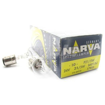 Лампа "NARVA" 24v 21/5W (BAY15d) /P21/5W